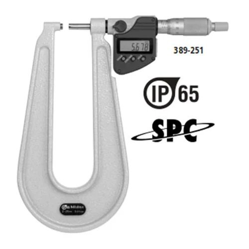 Sheet Metal Micrometer - Accuracy: 0.002 Mm Mm/M