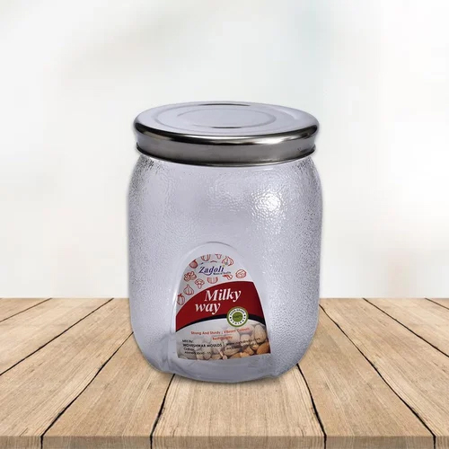 Jar With Airtight Lid Jar - Color: Transparent