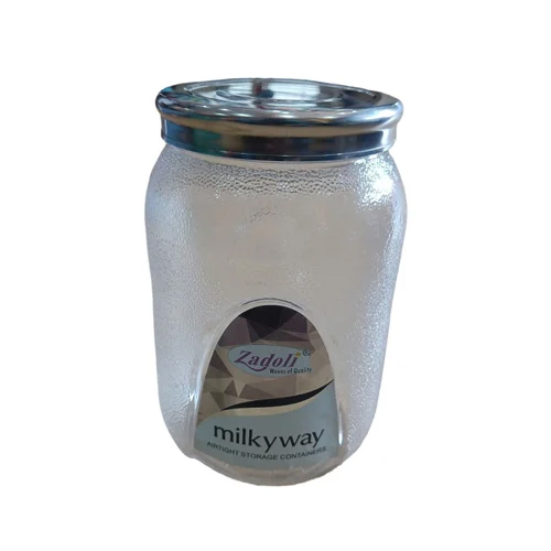 Jar With Airtight Lid - Color: Transparent