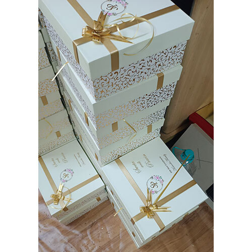 Wedding Invitation - Paper Material, Standard Size, Rectangular Shape, Elegant Blue Color | Warranty Included, Ideal For Various Ceremony Styles