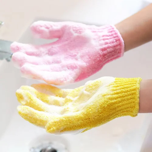 Body Scrubber Glove - Color: Multi