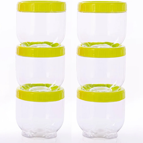 Plastic Storage Condiment Box - Color: White