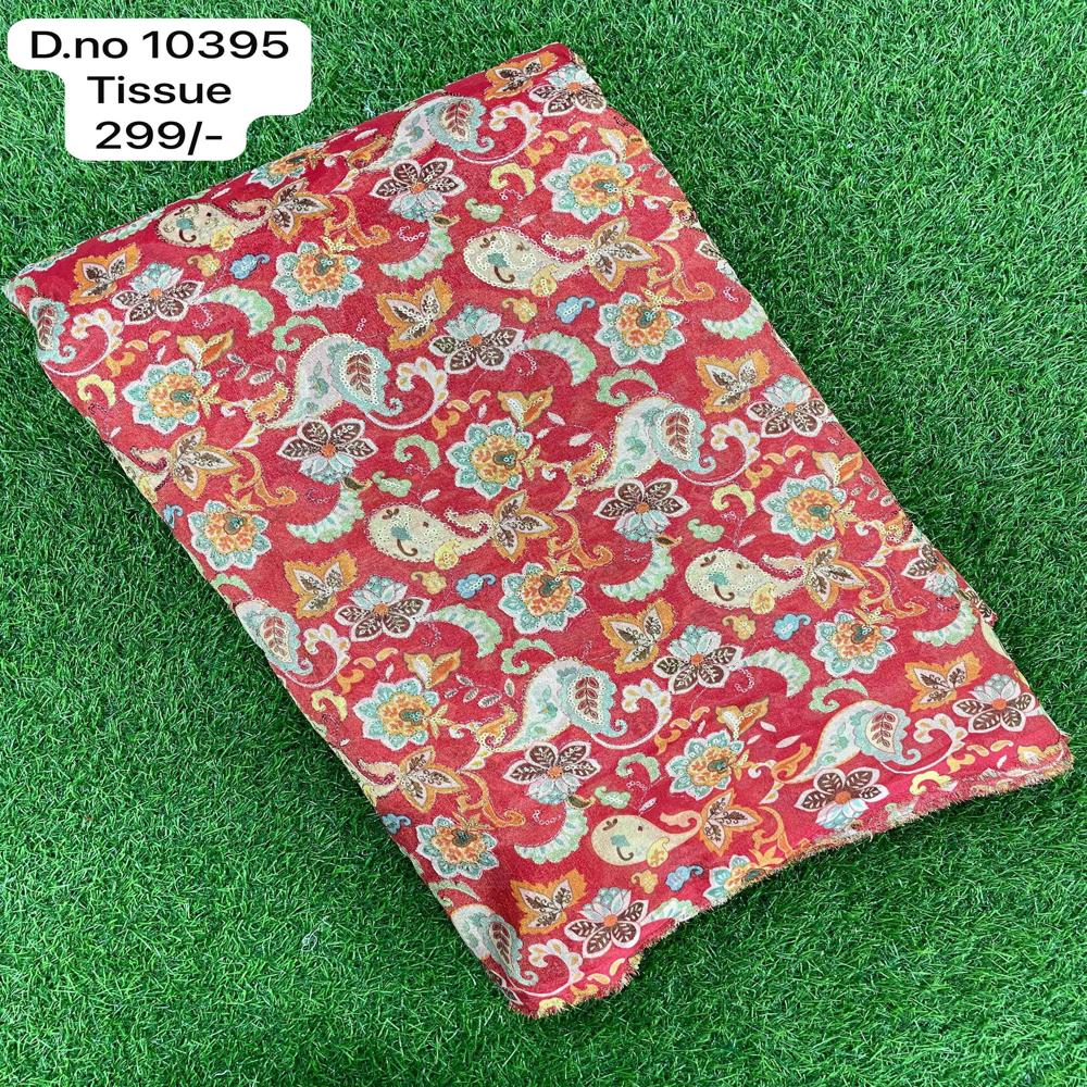 Designer Tissue Fabric - Viscose Chiffon, Grey Cream Sky Colors | Ethnic Daily Wear, Smooth And Delicate Comfort, Fancy Knitted Chiffon Printed Sarees