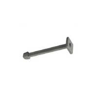 Square Headed Rivet - Powder Coated Grey, M6 Onward Size | Polished Finish, Square Head Design, Round Shape For Industrial Applications