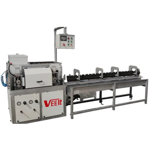 Wire Cutting And Straightening Machine - Color: White