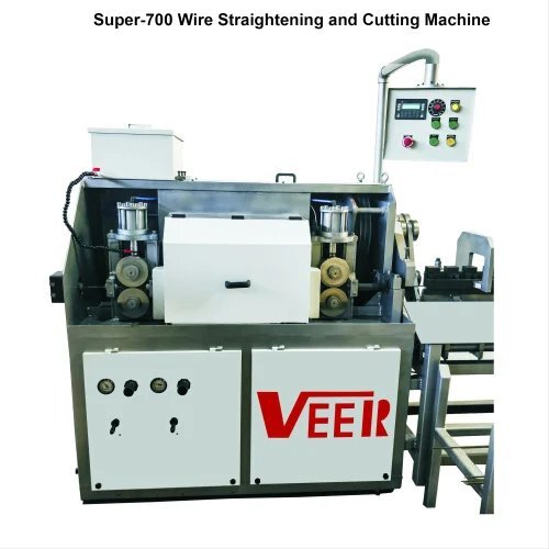 Super-700 Wire Straightening And Cutting Machine - Color: White