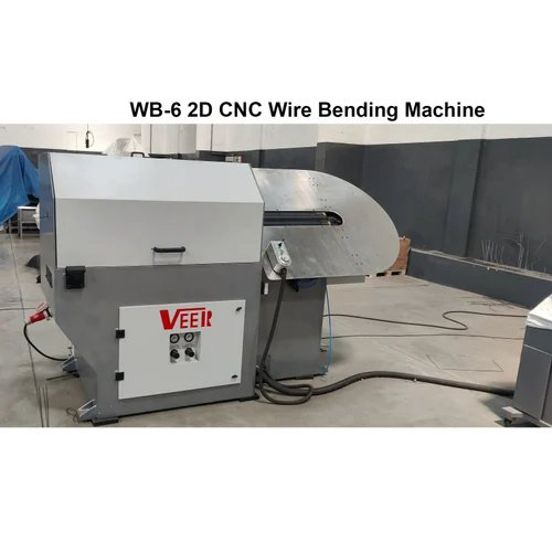 Wb-6 2D Cnc Wire Bending Machine - Color: White