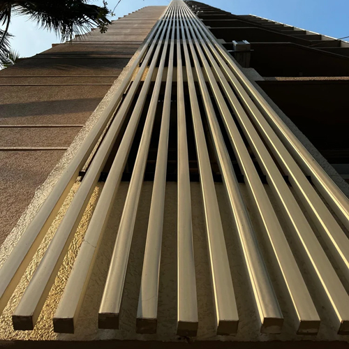 Upvc Louver And Fins - Installation Type: Wall Mount