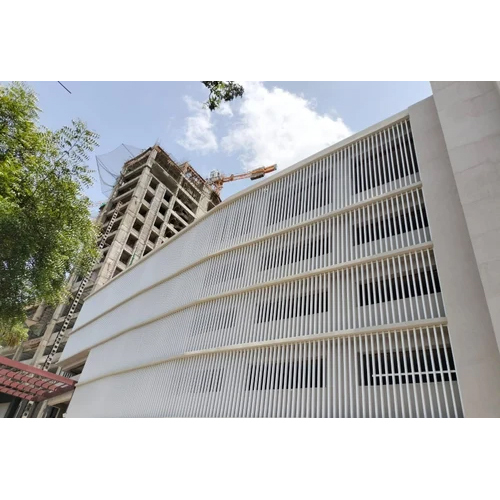 12mm Residential Building Upvc Fins - Color: White