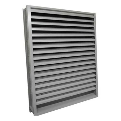 18Inch Upvc Fixed Louver - Color: White