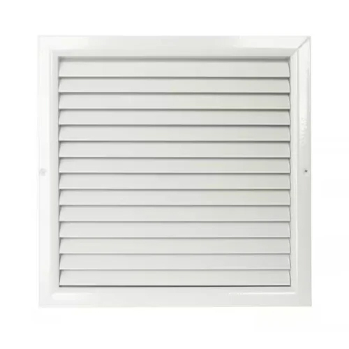 7Inch Upvc Commercial Louver - Color: White