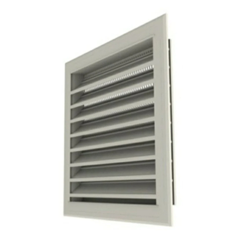 10Inch Upvc Louver Window - Color: White