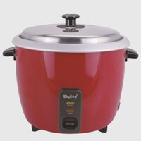 Skyline 2.8L Drum Rice Cooker with Double Pot