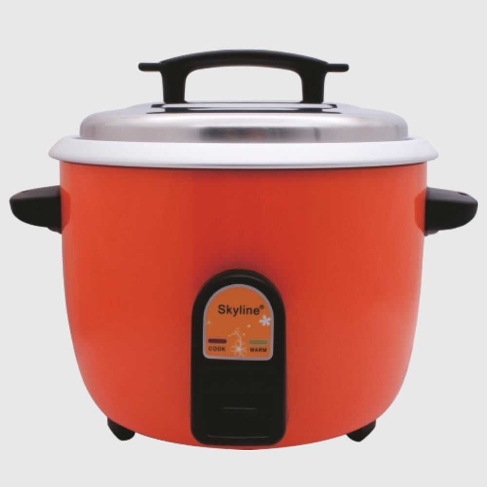 Skyline 4.2L Drum Rice Cooker with Double Pot