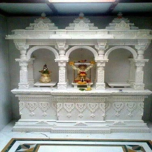 white marble temple