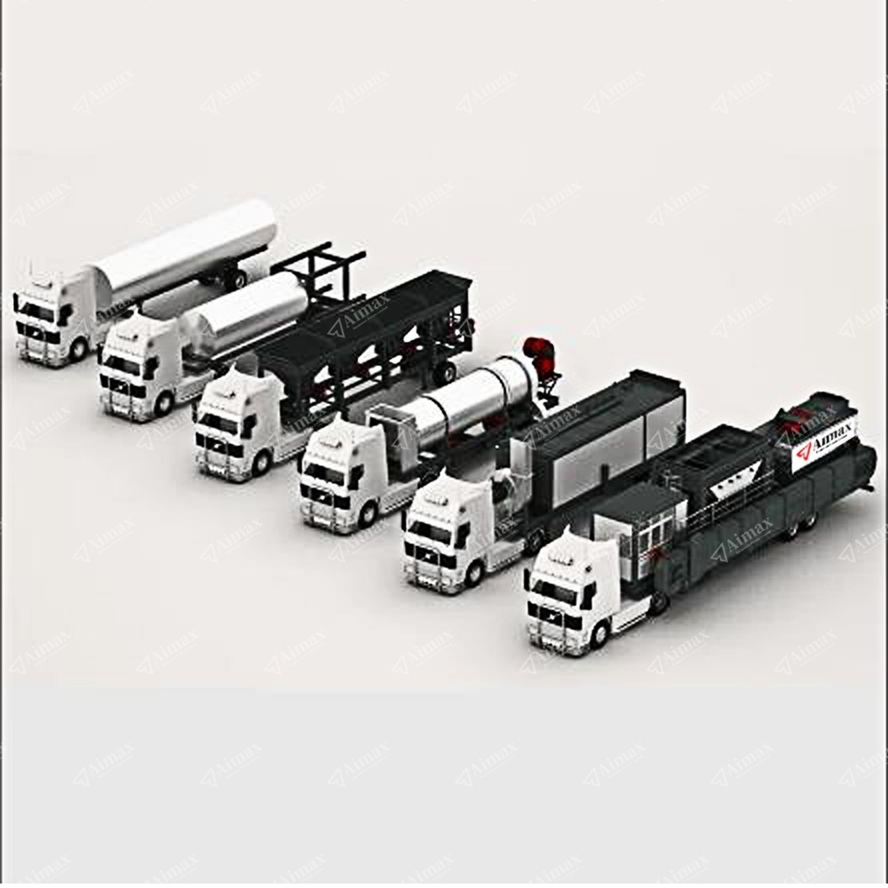 Mobile Asphalt Batch Mix pLant