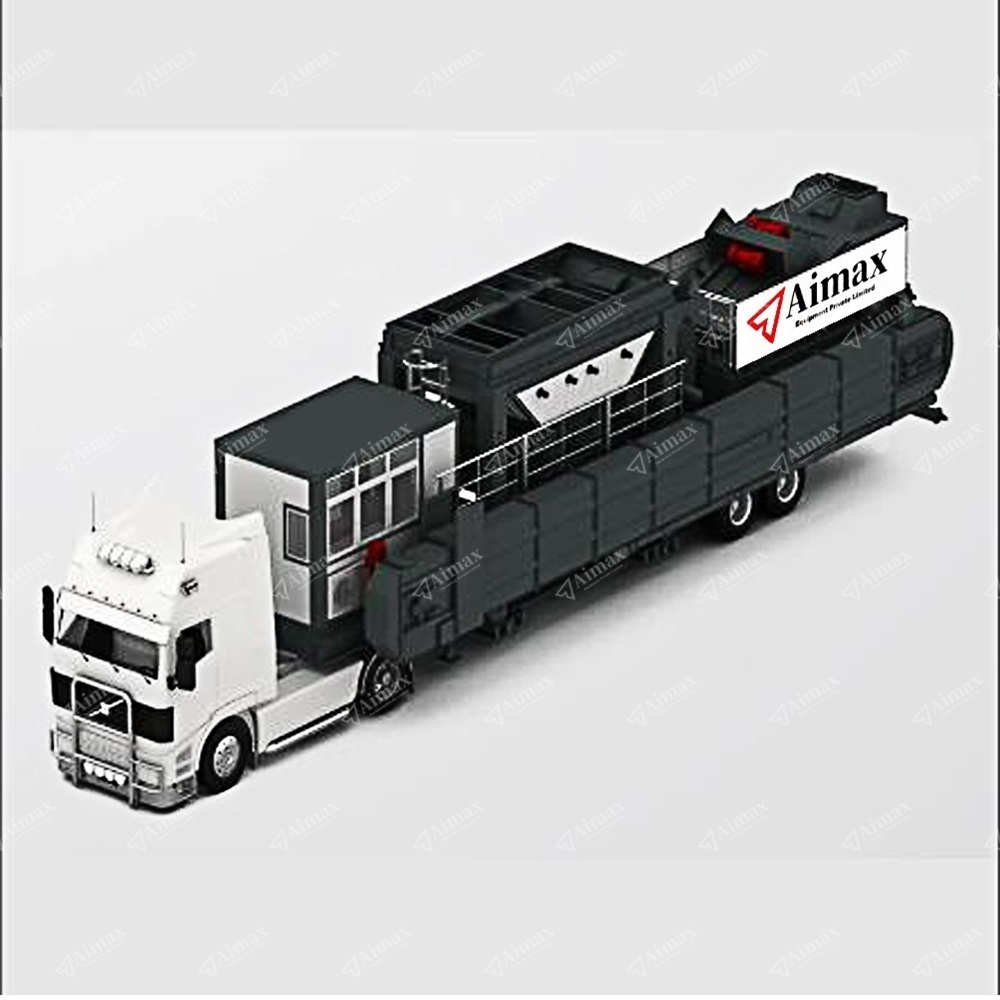 Mobile Asphalt Batch Mix pLant