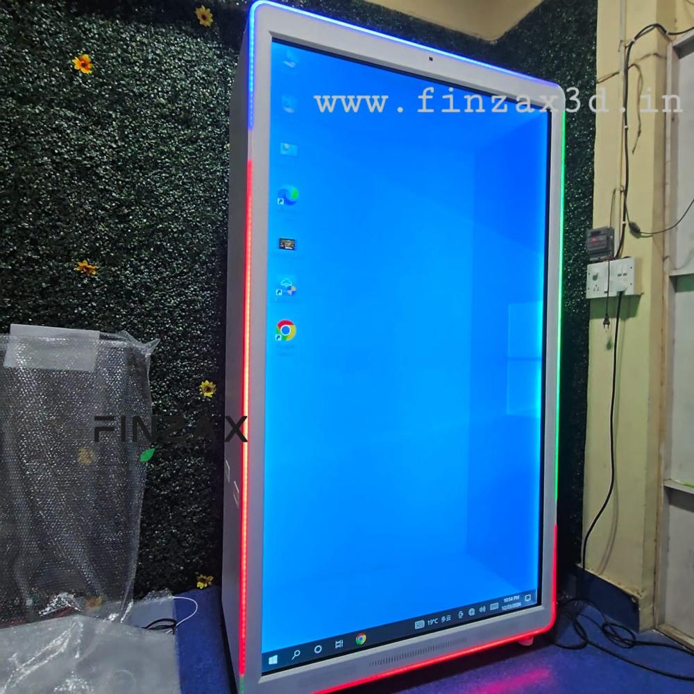 Transparent 3D Holobox 86 Inch Touch - Application: Advertising & Promotions