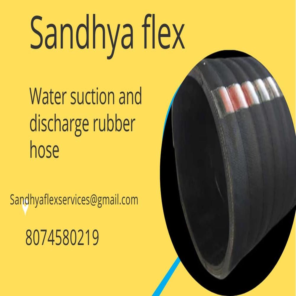 WATER SUCTION AND DISCHARGE RUBBE 6INCHR HOSE