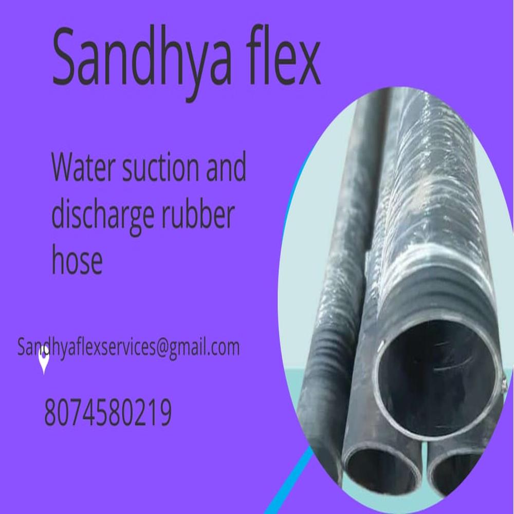 WATER SUCTION AND DISCHARGE RUBBE 6INCHR HOSE