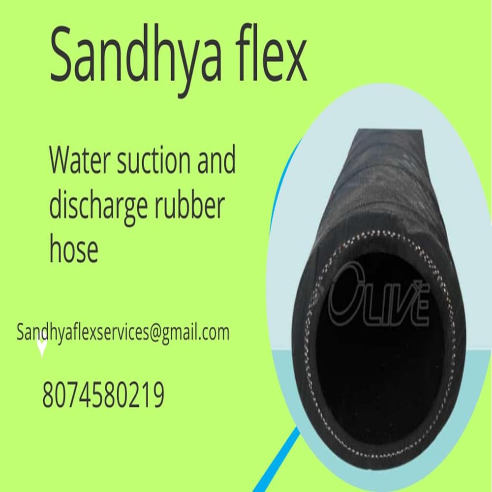 WATER SUCTION AND DISCHARGE RUBBE 6INCHR HOSE
