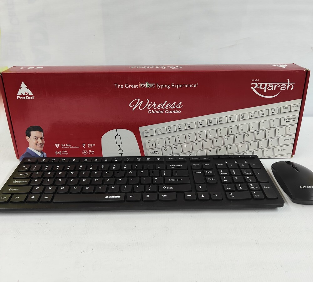 Prodot Sparsh Palm Wireless Keyboard and Mouse