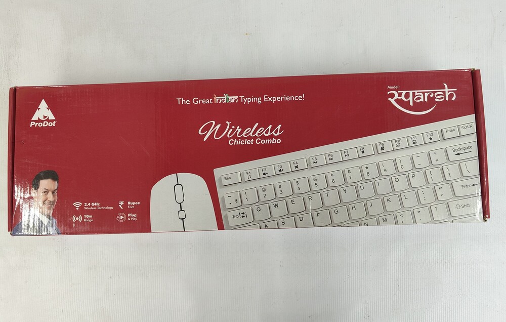 Prodot Sparsh Palm Wireless Keyboard And Mouse