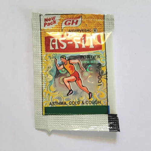 4G As-Fit Cold And Cough Asthma Powder - Purity: 100%