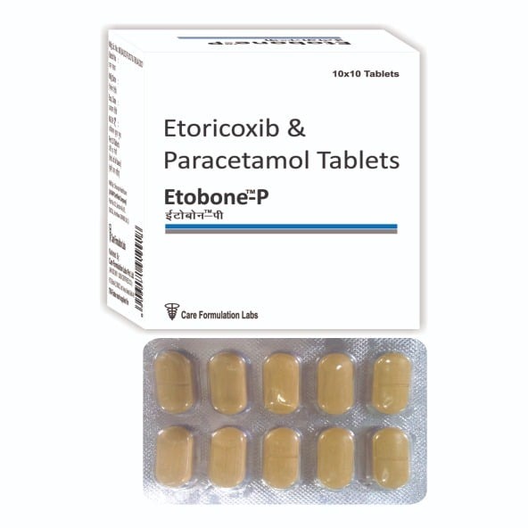 Etoricoxib IP 60 mg Paracetamol IP 325 mg