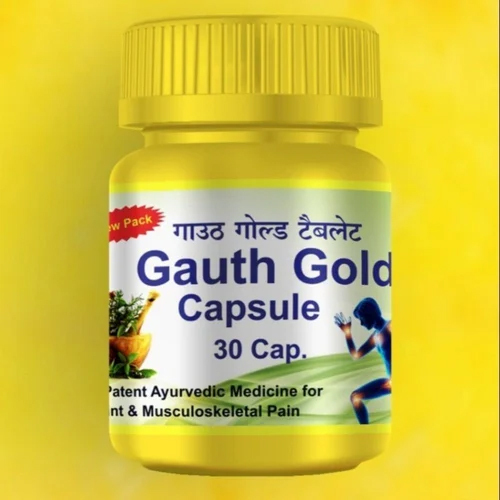 Ayurvedic Gauth Gold Capsule - Age Group: For Adults