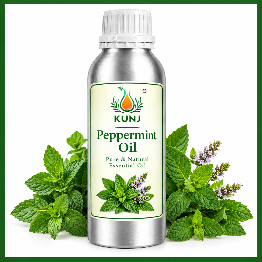 Peppermint Essential Oil - 100% Pure & Undiluted Essential Oil