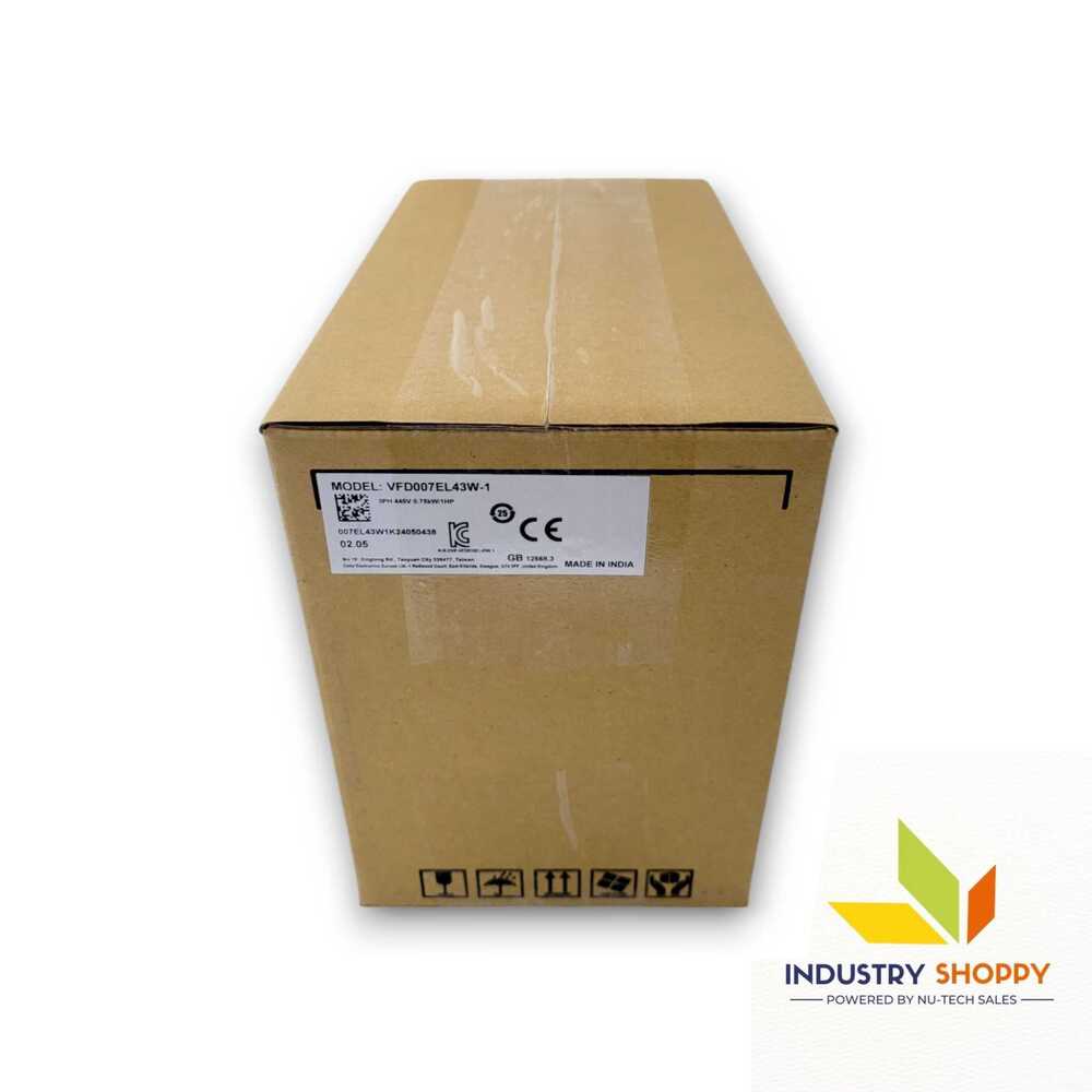 Delta Vfd007el43w Ac Drive - Application: Engineered For Efficient And Precise Motor Control In Industrial Applications.