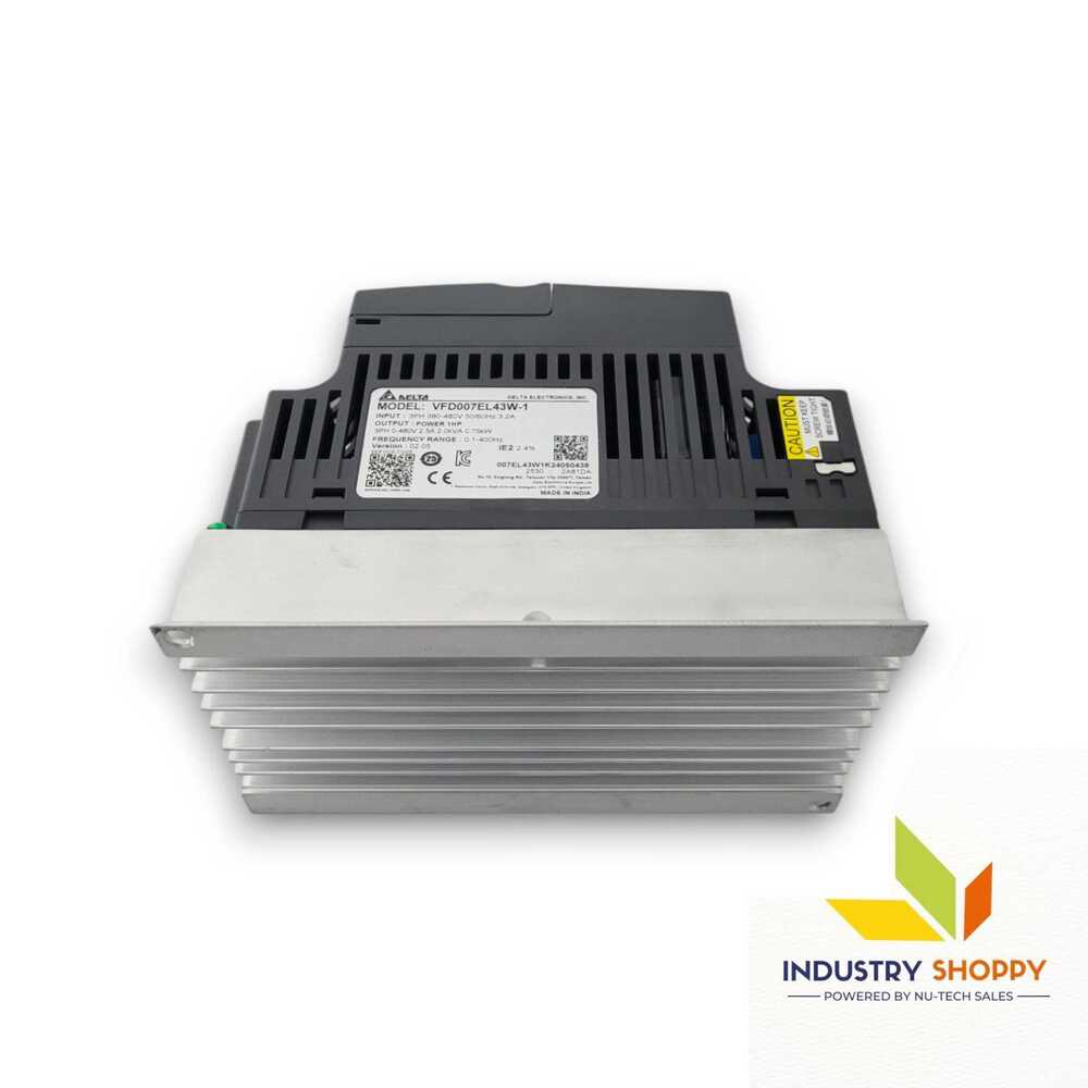 Delta Vfd007el43w Ac Drive - Application: Engineered For Efficient And Precise Motor Control In Industrial Applications.