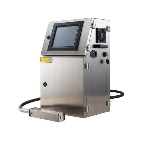 750W Inkjet Batch Coding Machine - Color: Silver