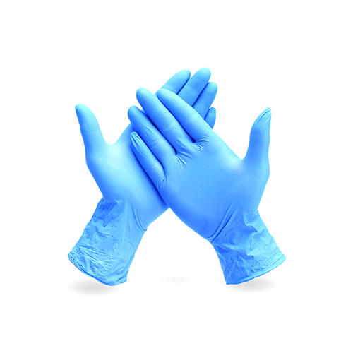 Nitrile Gloves - Color: Blue