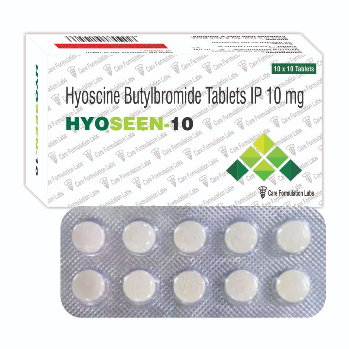 Hyoscine Butylbromide IP 10mg