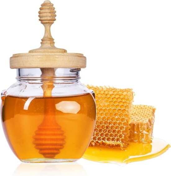 Rubees Honey - 100% Pure Wild Raw Natural Honey Smooth Texture Naturally Sweet Flavor with Earthy and Floral Undertones 24-Month Shelf Life