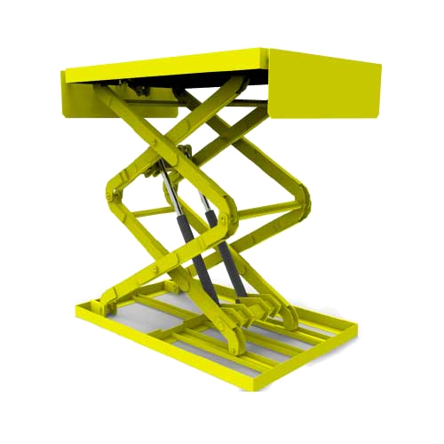 Twin Stage Scissor Lift - Attributes: Strong