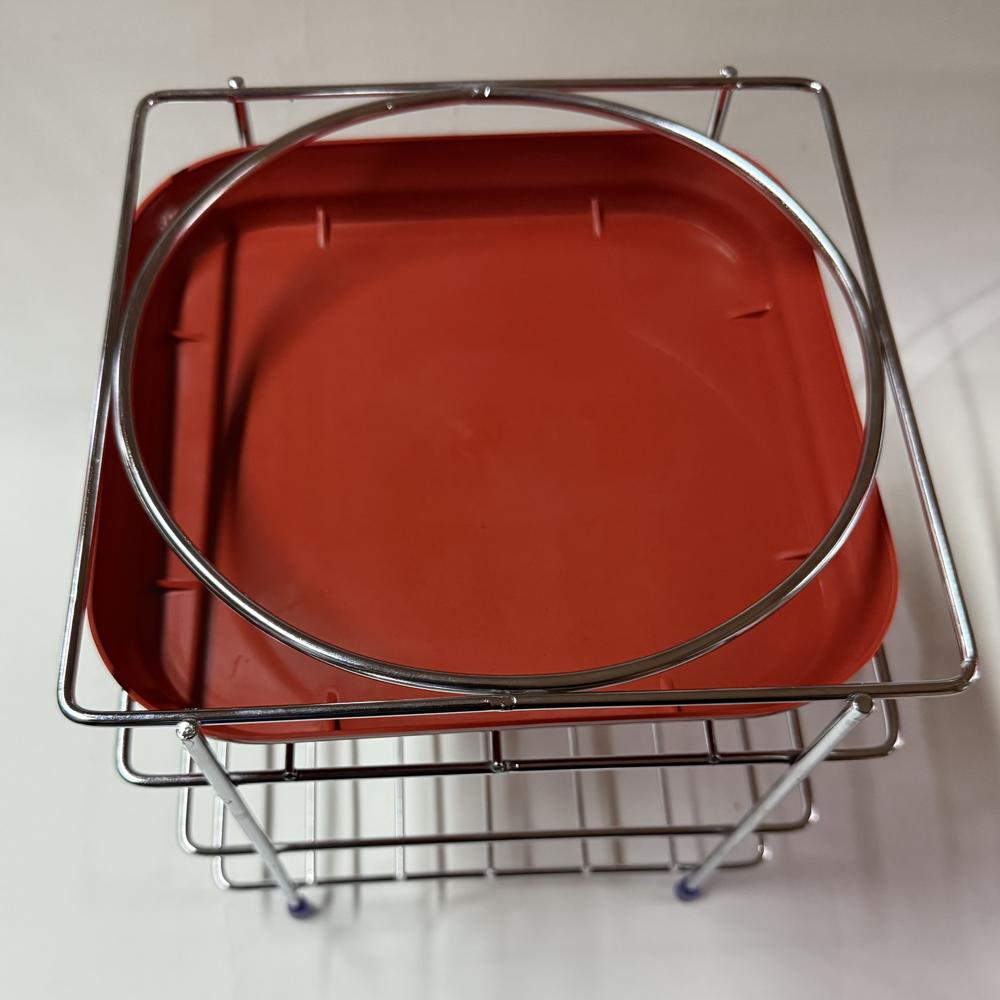 STAINLESS STEEL MATKA STAND WITH TRAY