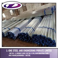 Gi Scaffolding Pipe - Color: Silver