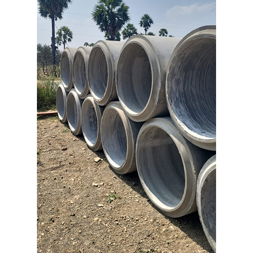 Round Rcc Pipe - Color: Gray