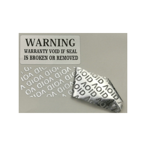 Void Security Labels - Color: Different Available