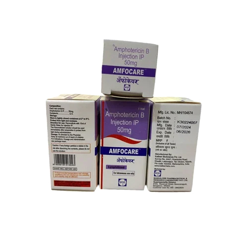 50Mg Amphotericin B Injection Ip - Dosage Form: Liquid