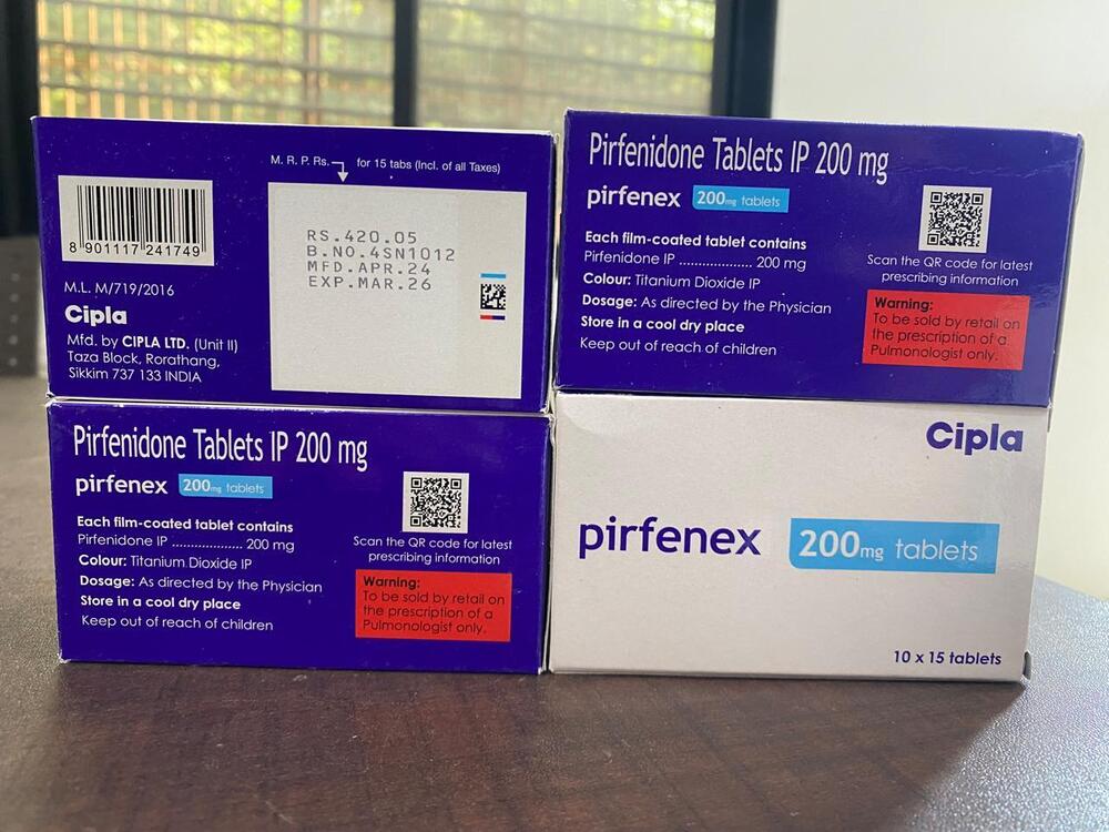 200Mg Pirfenidone Tablets Ip - Dosage Form: Solid