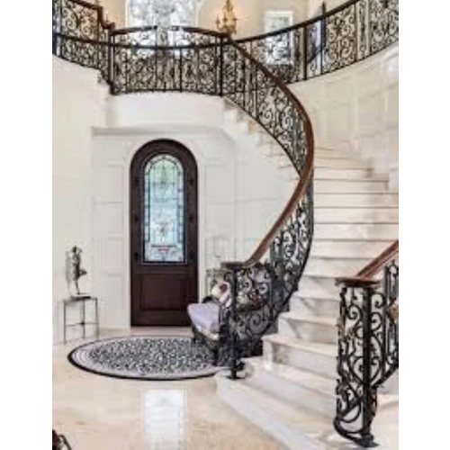 Cast Iron Staircase - Color: Brown