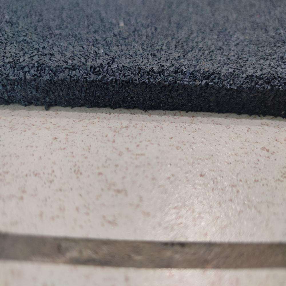 Rubber Tiles - 500x500mm, Dark Grey, 10-25mm Thickness | Recycled Rubber, Durable, Slip Resistant, Water Resistant, Easy To Install, Eco-friendly