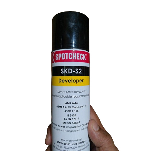 400Ml Spotcheck Solvent Based Developer - Material: Silicone