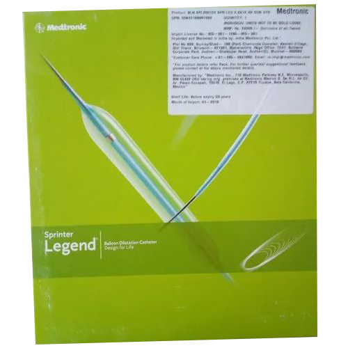 Medtronic Sprinter Legend Balloon Catheter - Application: Medical