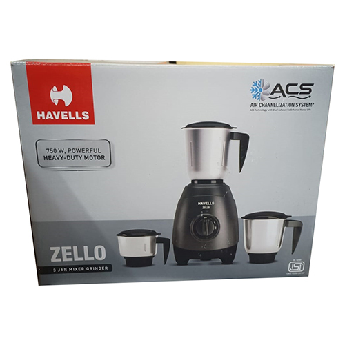 Zello 3 Jar Mixer Grinder
