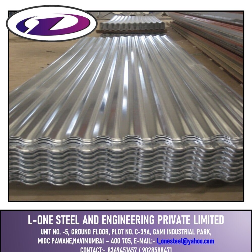 Trapozodial And Circular Aluminium Currogated Sheet - Material: Aluminum